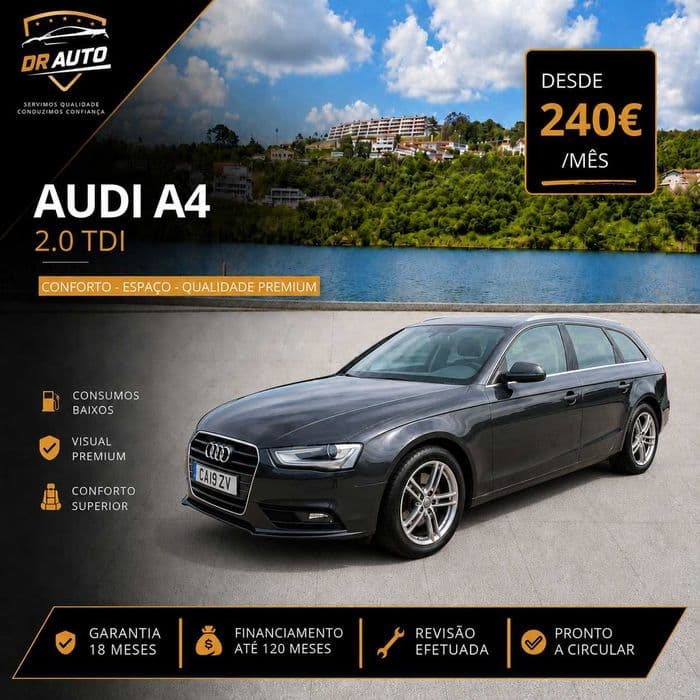 Audi A4 Avant 2.0 TDI- Desde 240€ por mês Pedroso E Seixezelo