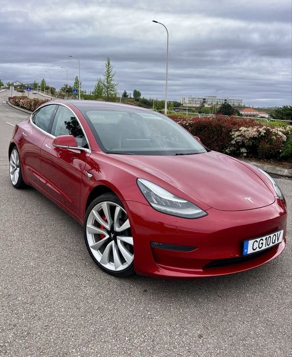 Tesla Model 3 Performance FSD, SOH 90%, IVA dedutivel, 116.000 km