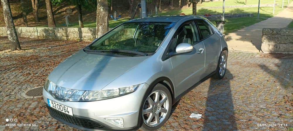 Honda Civic 2.2cc I-CTDI 140cb cx 6vel Excelente Oportunidade Pedrouços