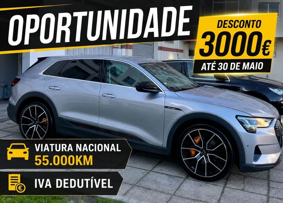 Audi e-tron 55 quattro nacional#iva dedutível # Seixal, Arrentela E Aldeia De Paio Pires