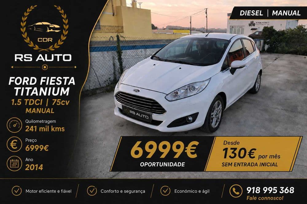 Ford Fiesta Titanium Caldas Da Rainha - Nossa Senhora Do Pópulo, Coto E São Gregório