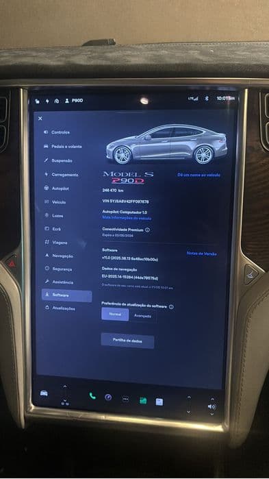 Tesla Model S P90D 830 cavalos Almada, Cova Da Piedade, Pragal E Cacilhas