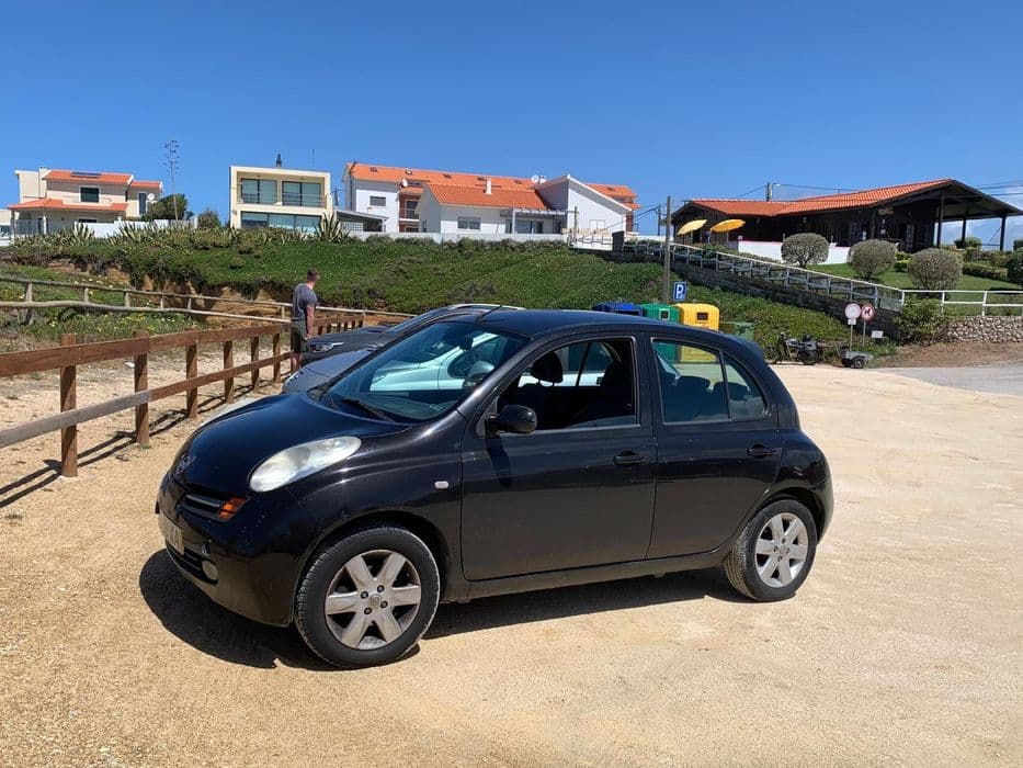 Nissan Micra Preto - Gasolina Nazaré