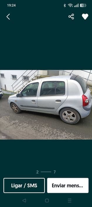 Renault Clio 2 1.5 diesel 5 lugares