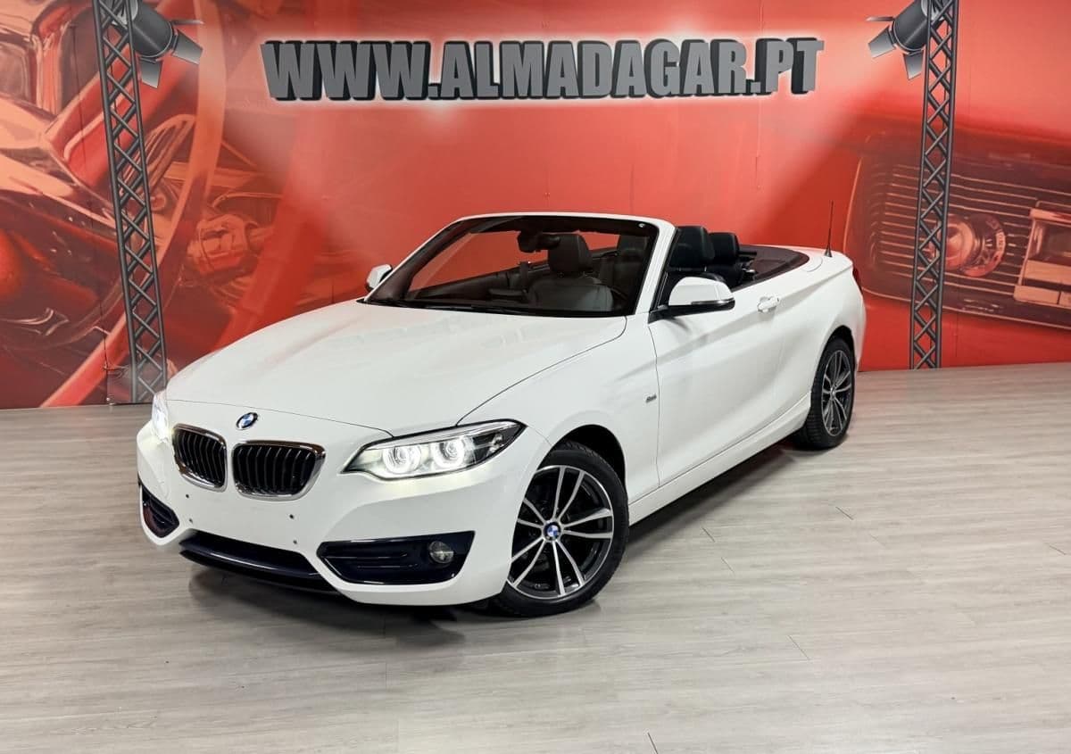 BMW Série 2 218 i Cabrio Line Sport