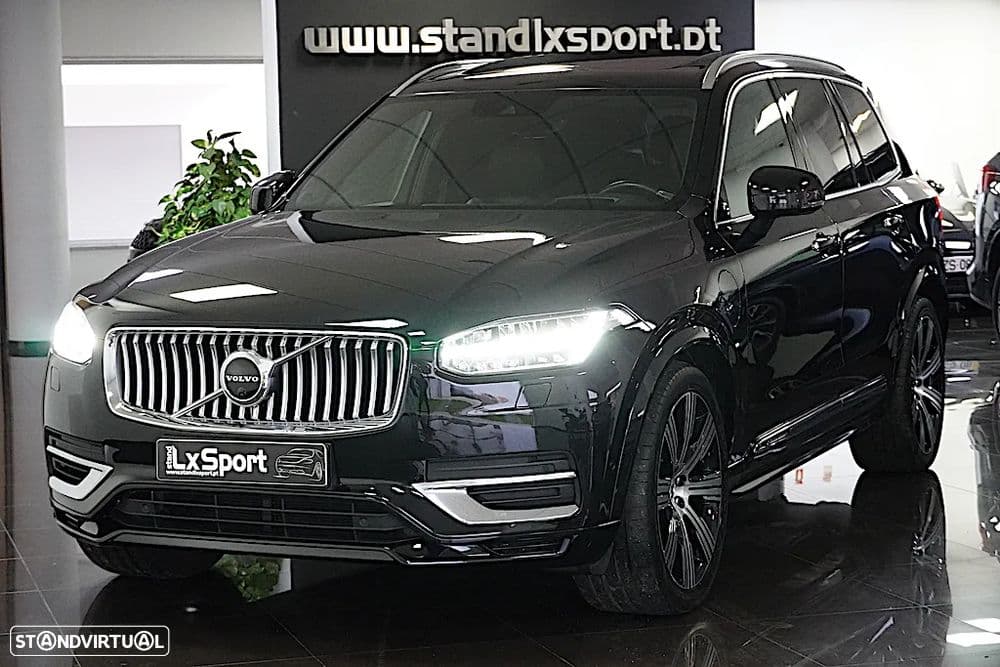 Volvo XC 90 elegância superior, acabamentos e detalhes cromados