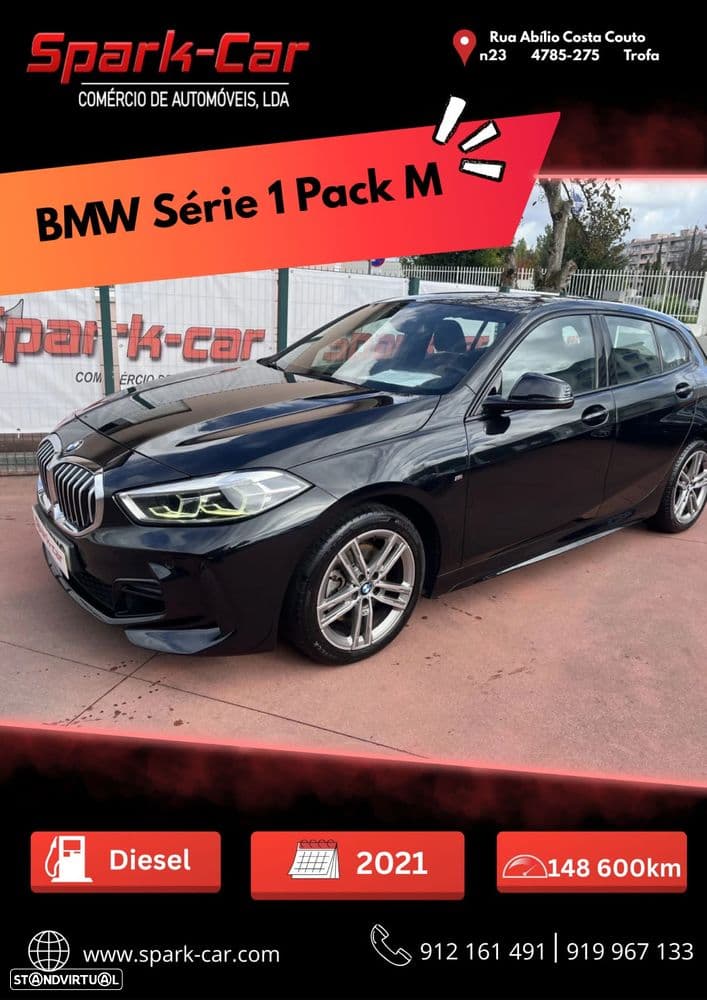 BMW Série 1 d Pack Desportivo M
