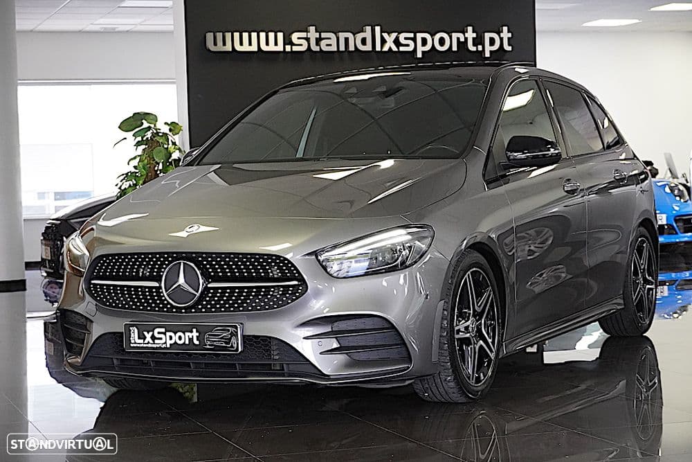 Mercedes-Benz Classe B Versão AMG Line com visual desportivo e acabamentos exclusivos