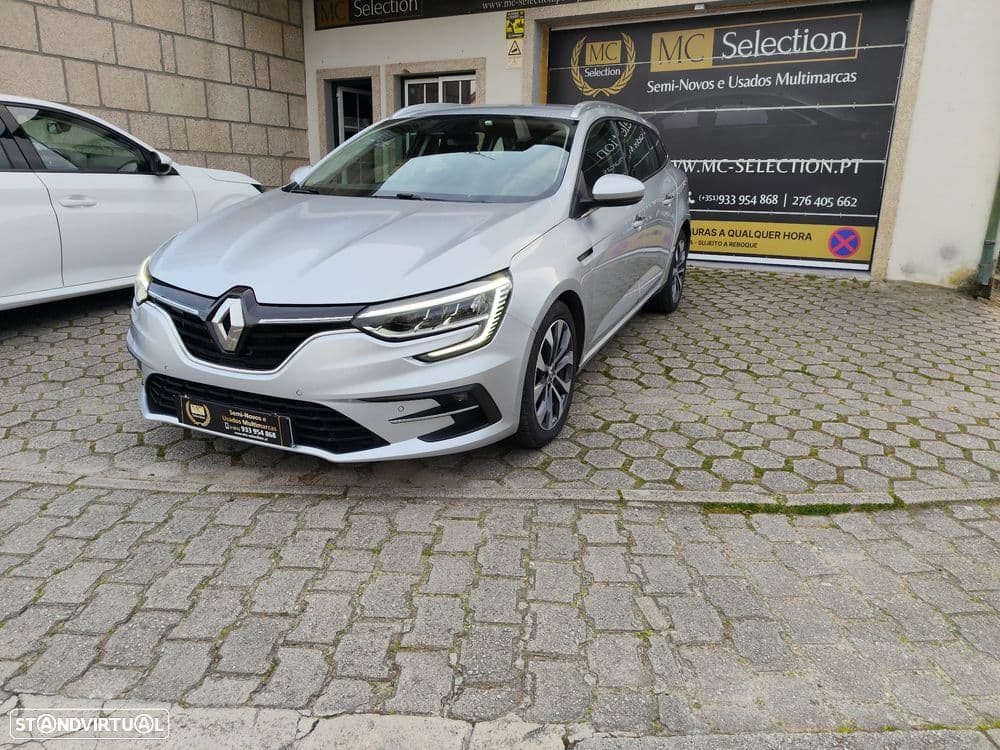 Renault Mégane Sport Tourer Versão Business Edition com equipamento completo e funcionalidades avançadas.