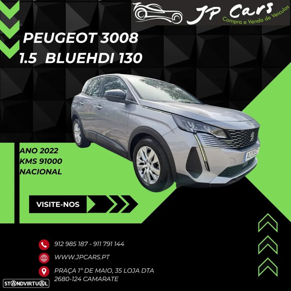 Peugeot 3008 1.5 BlueHDi Active Pack