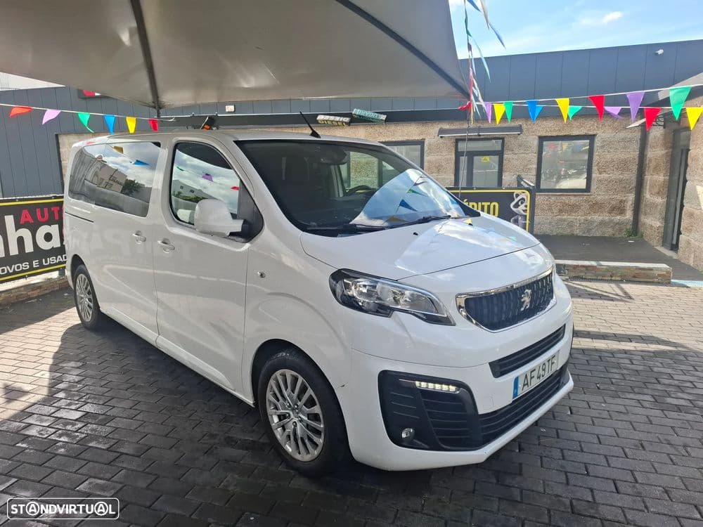 Peugeot Traveller ver-l2-1-5-bluehdi-allure, 5 portas, 9 lugares.