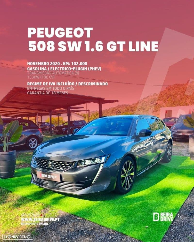 Peugeot 508 SW 1.6 Hybrid GT e-EAT8
