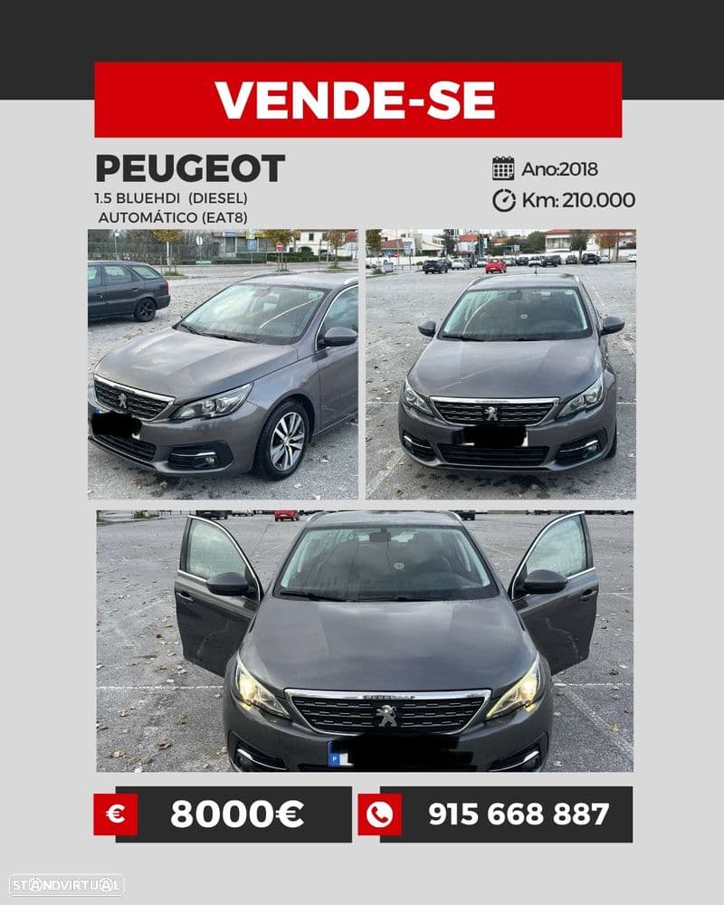 Peugeot 308 SW BlueHDi 130 EAT8 Stop & Start GT Pack