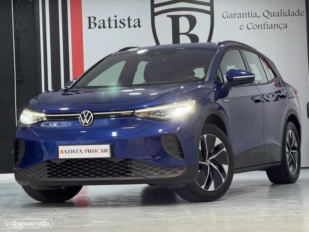 VW ID.4, versão Pro Performance, que oferece um desempenho eficiente com 204 cavalos de potência. 77 kWh Pro Performance