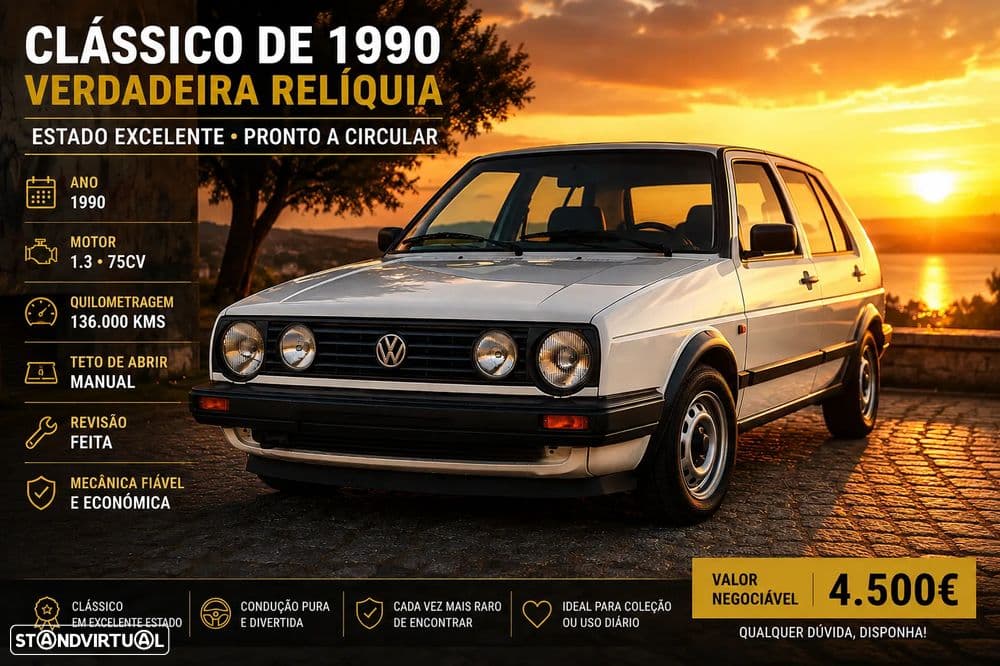 VW Golf 1.4i Conceptline