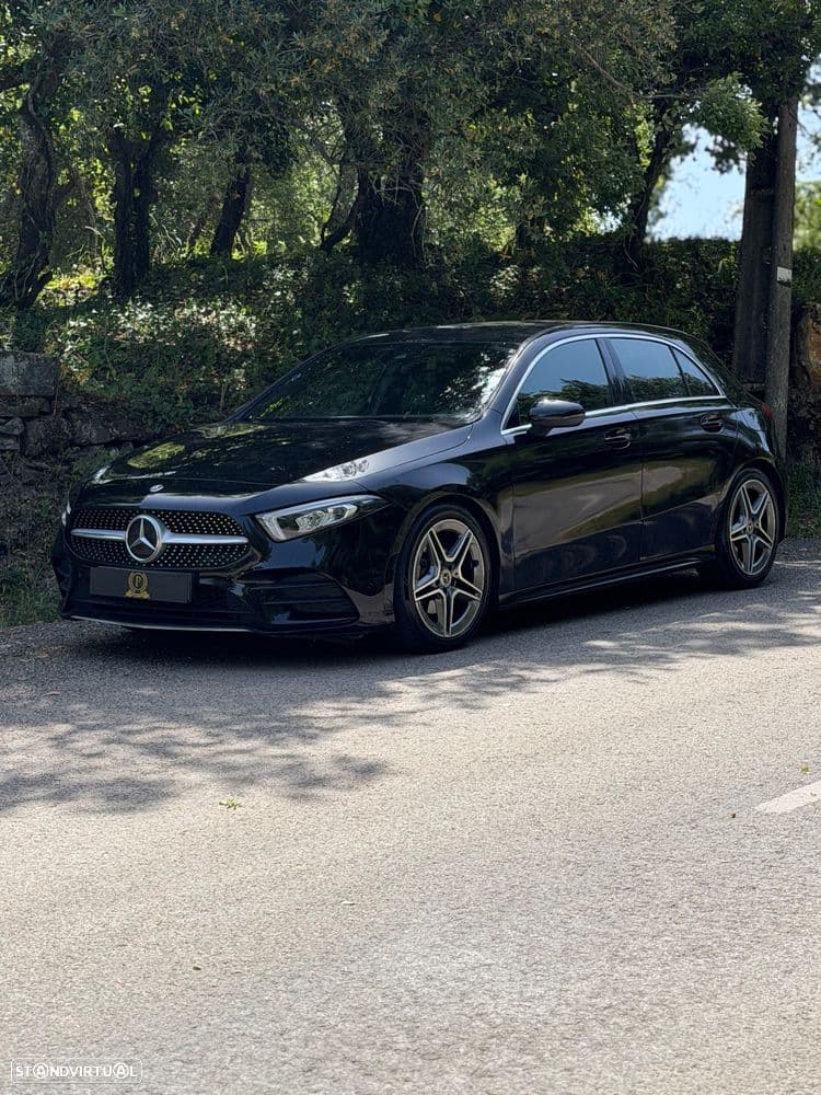Mercedes-Benz Classe A AMG Line Automático, motor diesel de 116 cv, caixa automática de 7 velocidades, 91.236 km.