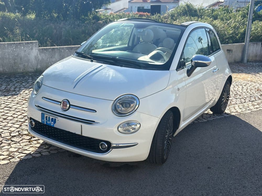 Fiat 500C Viatura óptima de conduzir - especialmente em cidade - fácil de estacionar, divertida e com estilo retro característico do Fiat 500.
